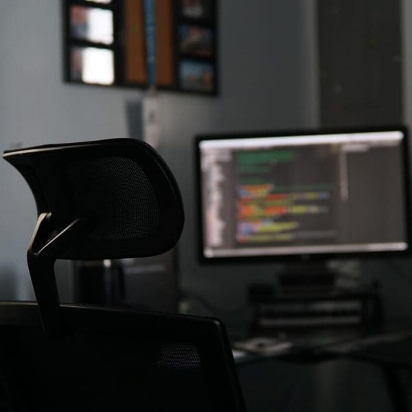 Matthew Woodard office setup